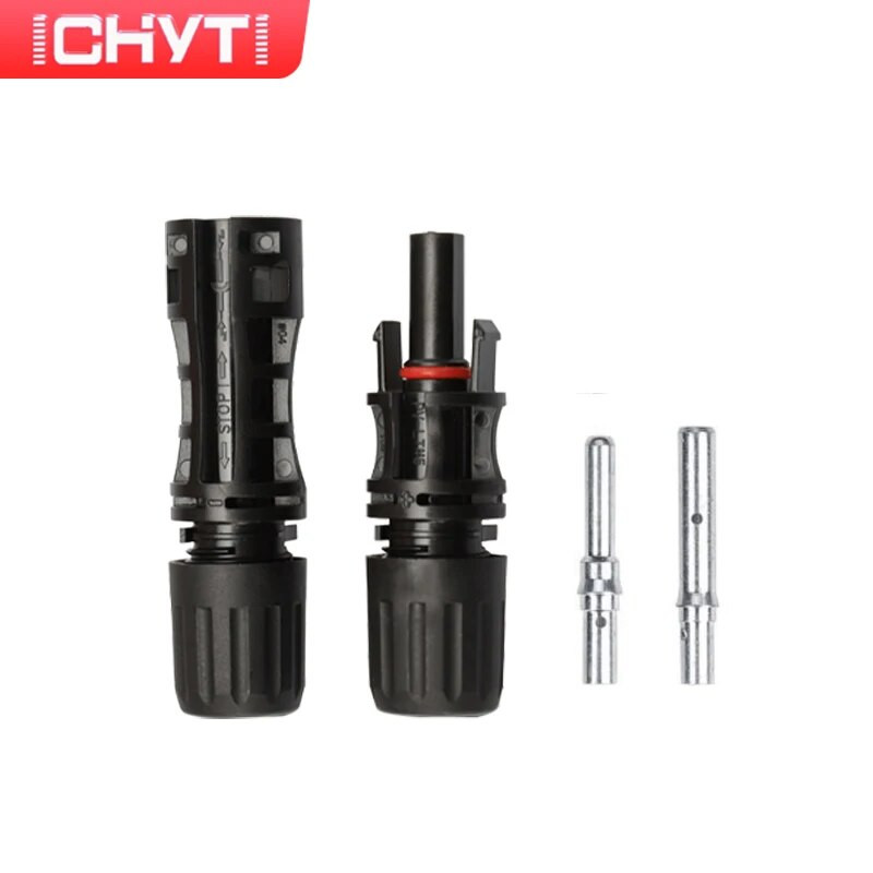 CHYT Tasuta kohaletoimetamine IP67 1paar 1000V 1500V 30A 2,5~6mm2 10mm2 päikeseenergia PV mutrivõti isane paneeli tüüp päikeseenergia kaabli pistik