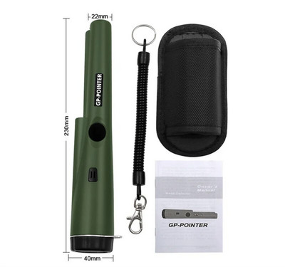 Metalo detektorius automatinis smeigtuko žymeklio zondas rankinis didelio jautrumo viso metalo aukso ieškiklis elektroninis matavimo įrankis