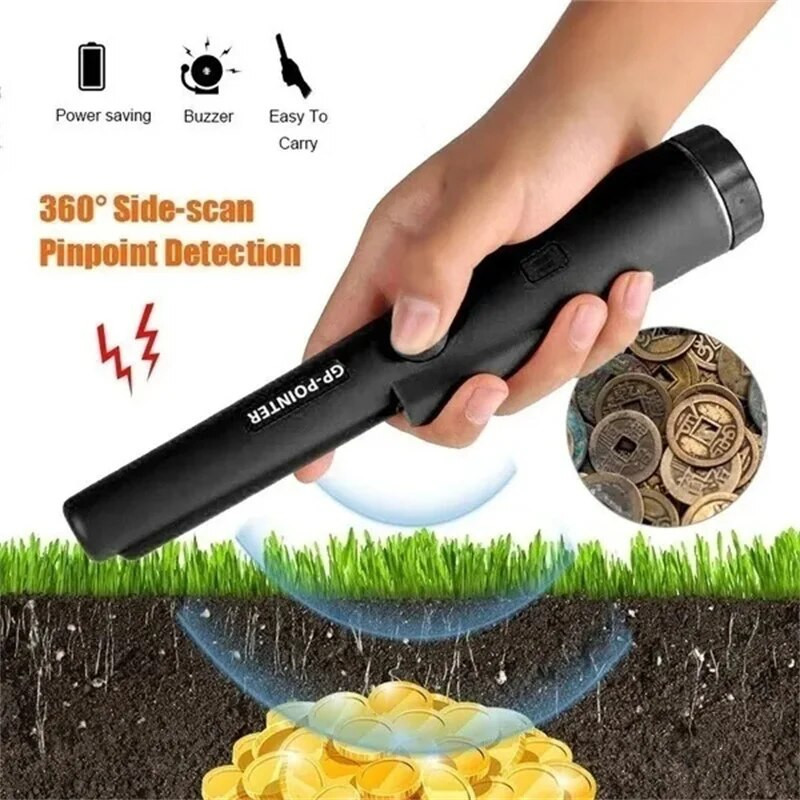 Metalo detektorius automatinis smeigtuko žymeklio zondas rankinis didelio jautrumo viso metalo aukso ieškiklis elektroninis matavimo įrankis