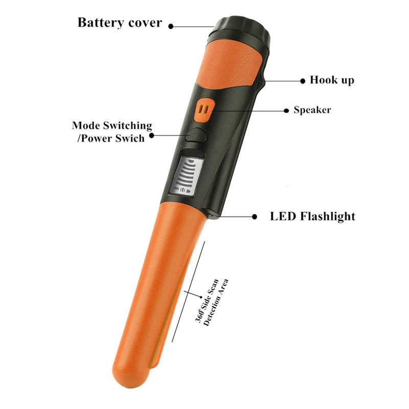 Profesionalus metalo ieškiklis metalo kaišiklis povandeninis aukso ieškiklis padėties nustatymo strypų detektoriai elektroniniai matavimo prietaisai