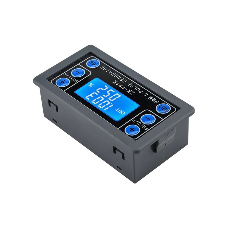 ZK-PP1K kaherežiimiline signaaligeneraator LCD PWM 1-kanaliline 1Hz-150kHz impulsi sagedusega töötsükkel, reguleeritav ruutlaine PWM generaator