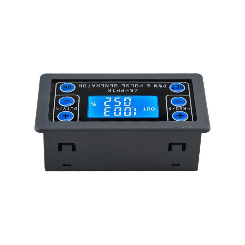 ZK-PP1K kaherežiimiline signaaligeneraator LCD PWM 1-kanaliline 1Hz-150kHz impulsi sagedusega töötsükkel, reguleeritav ruutlaine PWM generaator