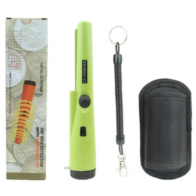 Professionaalne käeshoitav metallidetektori tarnija tihvti osuti kulladetektor veekindel peaga nõelaotsik mündikulla jaoks