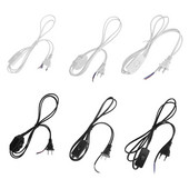 1,8 m/5,9 stopa Preklopni kabel za napajanje Žičani linijski kabel s prekidačem za stolno svjetlo LED svjetiljka Dimer prekidač Kabel za napajanje
