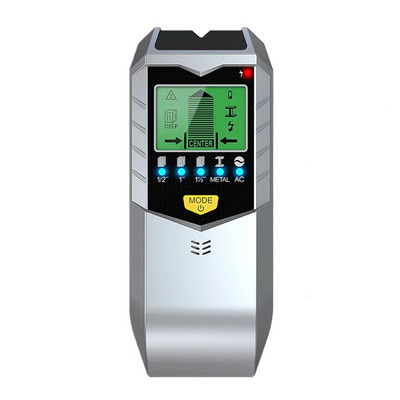 SH402 metalo detektorius apšviestas medinių smeigių ieškiklis kabelių gylio stebėjimo prietaiso srovės aptikimas 5 viename požeminis Sturs sienų skaitytuvas