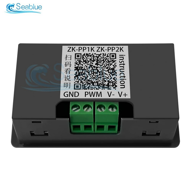 Ajami moodul ZK-PP2K 8A suure võimsusega PWM hämardustsükli viivitus mootor LED kiiruse kontroller LCD impulsi sagedustsükkel 1Hz-150KHz