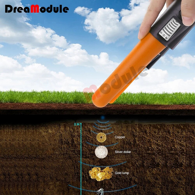 Pointer Metal Detector Pro Pinpoint GP-pointerII Tikslus Gold Digger Sodo aptikimo vandeniui atsparus Gold Finder metalo detektorius