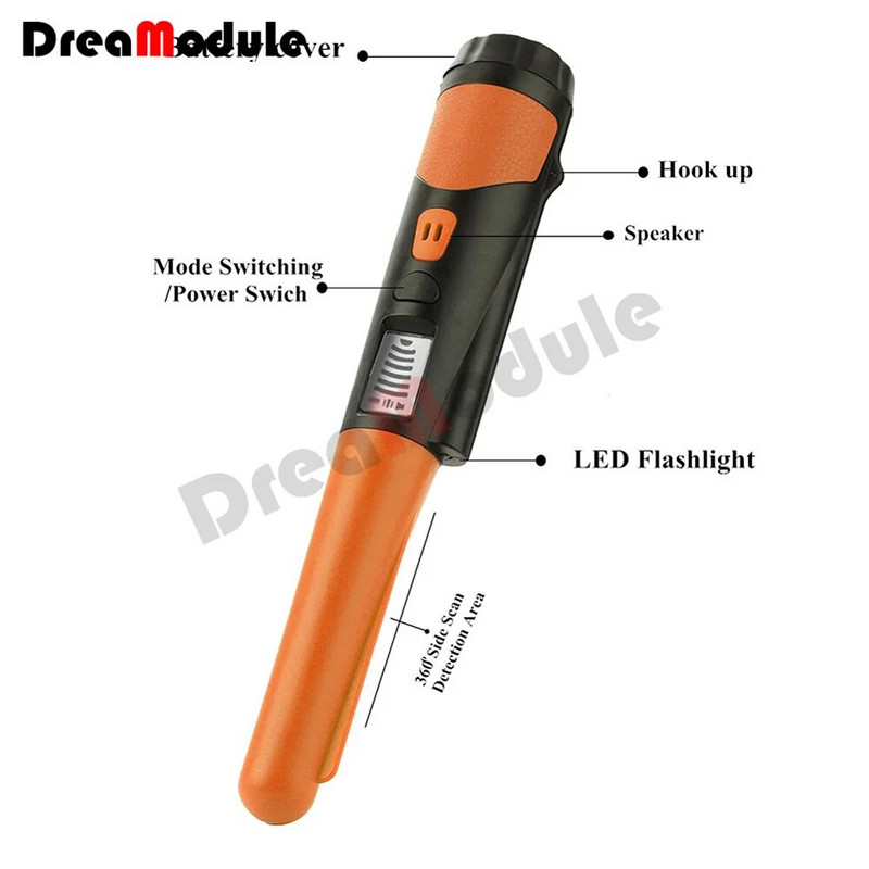 Pointer Metal Detector Pro Pinpoint GP-pointerII Tikslus Gold Digger Sodo aptikimo vandeniui atsparus Gold Finder metalo detektorius