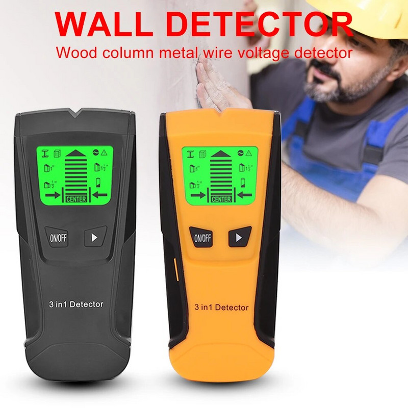 Detektori metala Stud Center Finder Searcher AC Live Wire Detector Wall Scanner