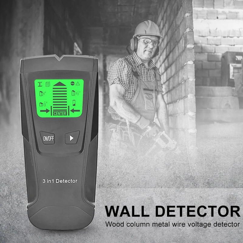 Detektori metala Stud Center Finder Searcher AC Live Wire Detector Wall Scanner