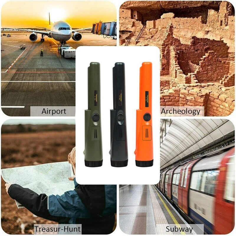 Ručni detektor metala GP pokazivač precizno pozicioniranje na otvorenom IP68 vodootporan prijenosni GP pokazivač detektor metala s narukvicom