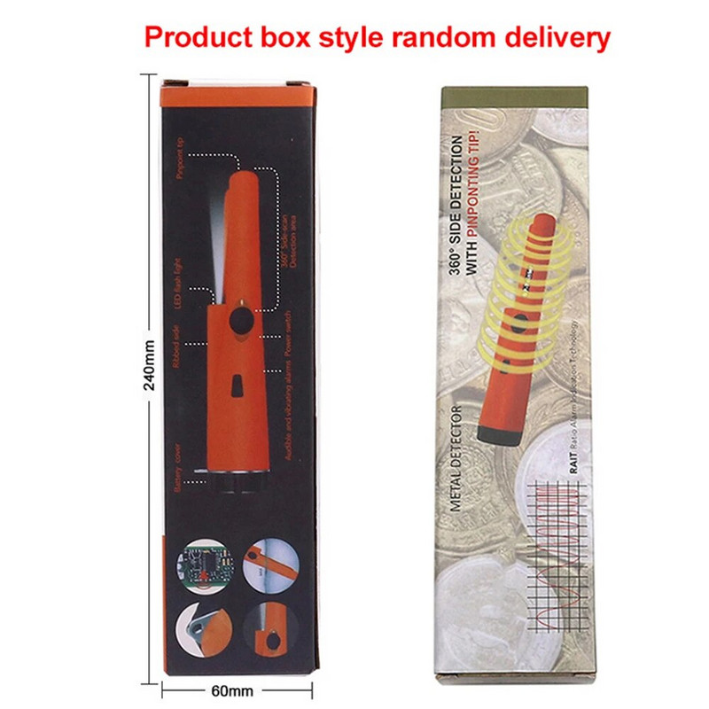Ručni metalni detektor za pozicioniranje Šipkasti detektor GP-pointer sonda za detekciju metala Vodootporni Pinpointer Pin detektor zlata