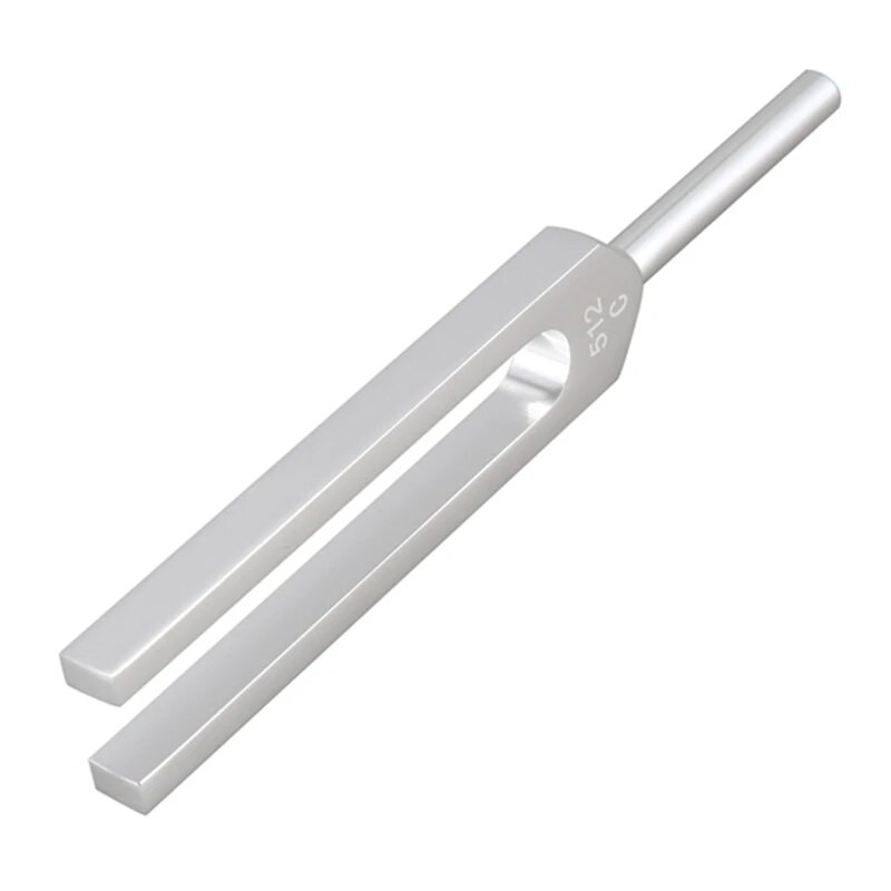 6 vnt / rinkinys 128Hz 256Hz 512Hz 1024Hz 2048Hz 4096Hz kamertonas su plaktuku kamertonui rinkinio gydomojo garso vibracijos įrankis