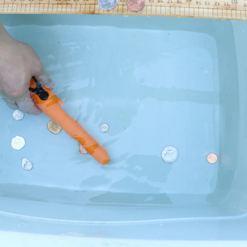 Επαγγελματικός ανιχνευτής μετάλλων HS08 Ισχυρός αδιάβροχος δείκτης καρφίτσας Τρεις λειτουργίες ανίχνευσης με φακό LED καλύτερο από το GP POINTER