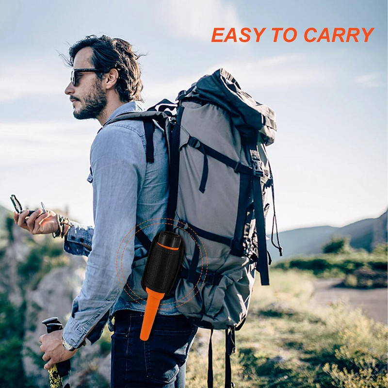 Profesionalus metalo ieškiklio GP rodyklės rankinis metalo ieškiklio testeris su apsauginiu dangteliu aukso detektoriaus testeris monetoms auksui