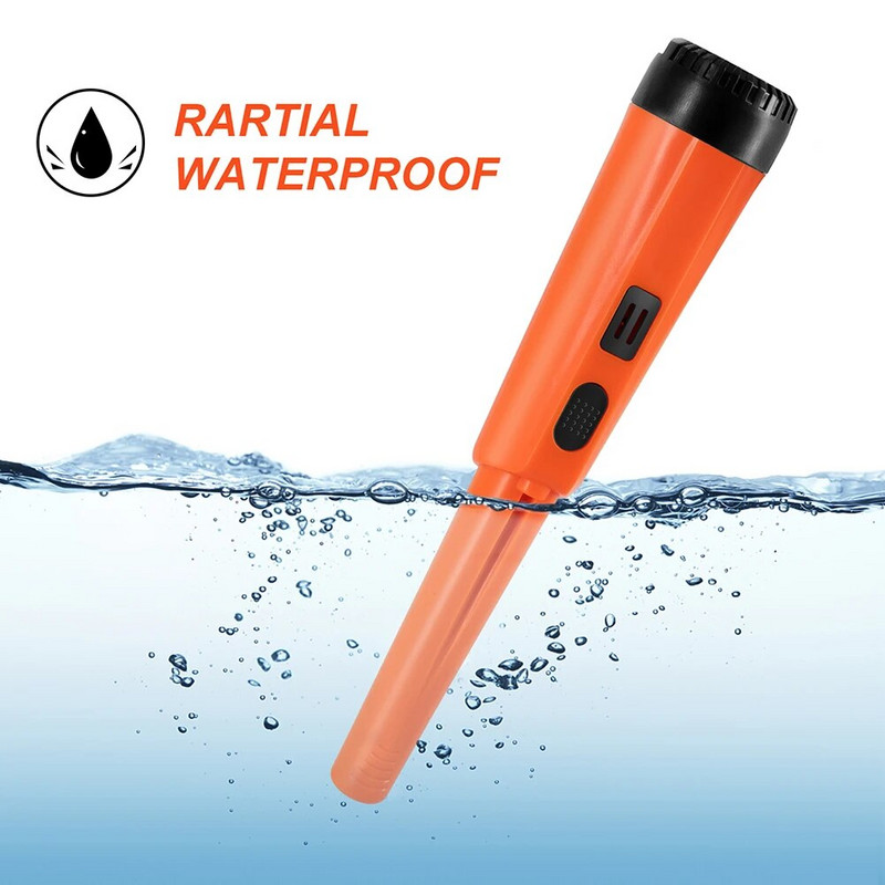 Profesionalus metalo ieškiklio GP rodyklės rankinis metalo ieškiklio testeris su apsauginiu dangteliu aukso detektoriaus testeris monetoms auksui