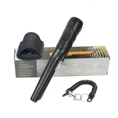 IP68 vandeniui atsparus rankinis metalo detektorius HS-08 garso, vibracijos, garso ir vibracijos trijų režimų karštas išpardavimas oranžinis