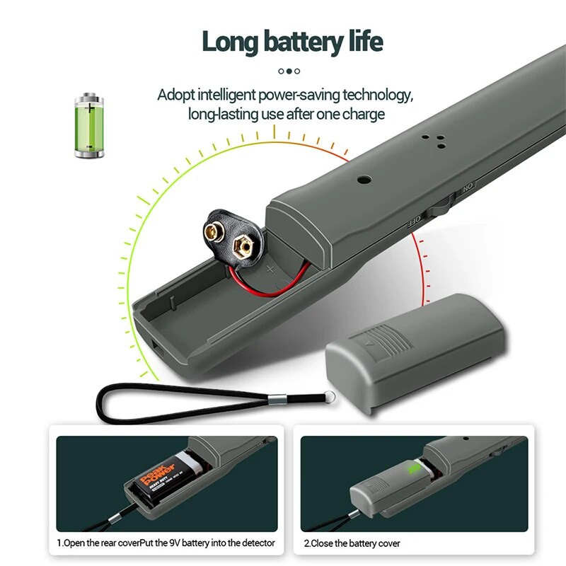 Didelio jautrumo metalo skenavimo detektorius Profesionalus aukso detektorius su LCD lobių ieškotoju metalo smeigių ieškikliu metalo ieškikliu