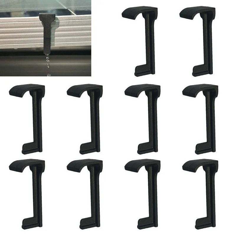 10/30 kom 35 mm solarni panel Stezaljke za odvod vode Fotonaponski panel Wwater Guide Clip Automatsko uklanjanje vodene prašine Solarni izvori energije