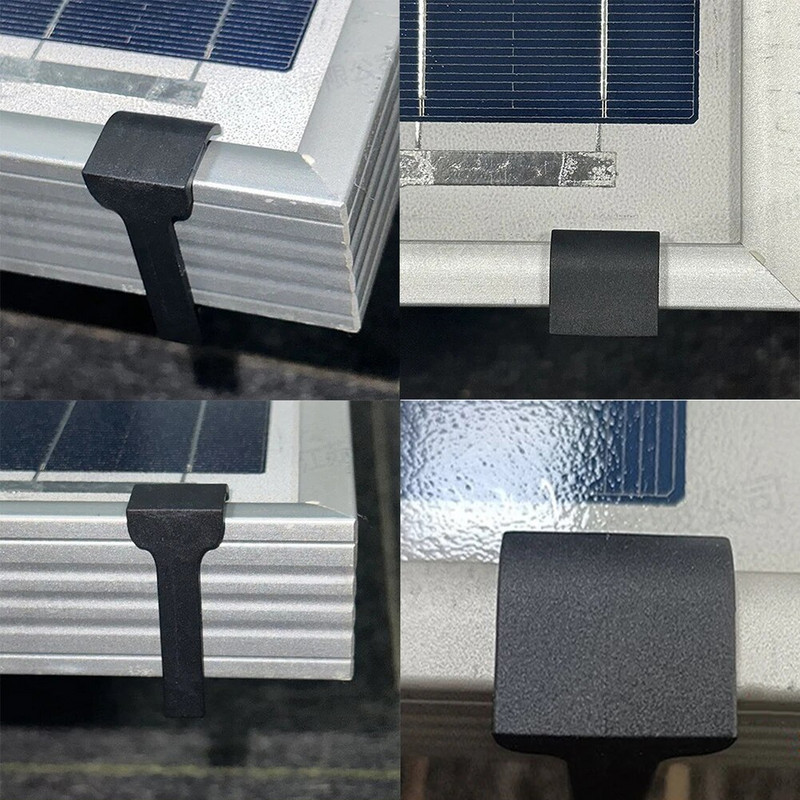 10/30 kom 35 mm solarni panel Stezaljke za odvod vode Fotonaponski panel Wwater Guide Clip Automatsko uklanjanje vodene prašine Solarni izvori energije