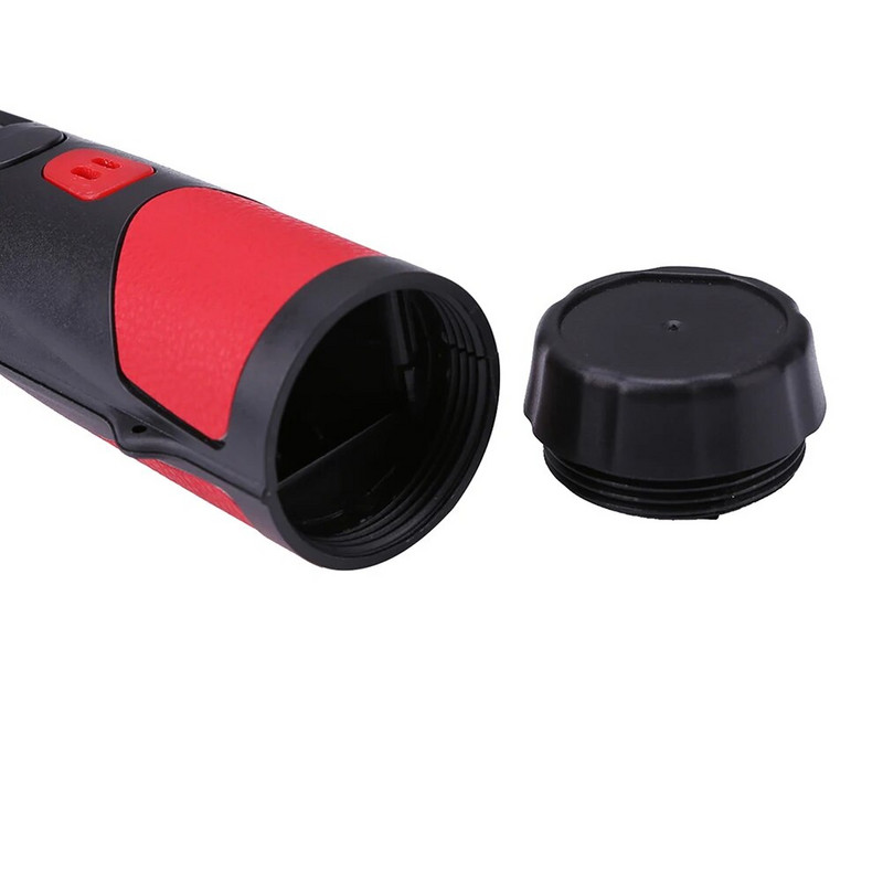 Metalo detektoriaus smeigtuko rodyklė Rankinis metalo detektorius su LED blykste ir šveitimo ašmenimis, atsparus vandeniui, didelio tikslumo aukso ieškiklis