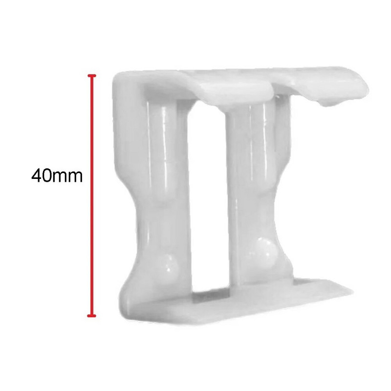 Paket od 10 okvira solarnog panela Stezaljke za odvod vode ASA materijal Kopča Vodilica za vodu Rub okvira solarnog panela Montaža stezaljke za čišćenje