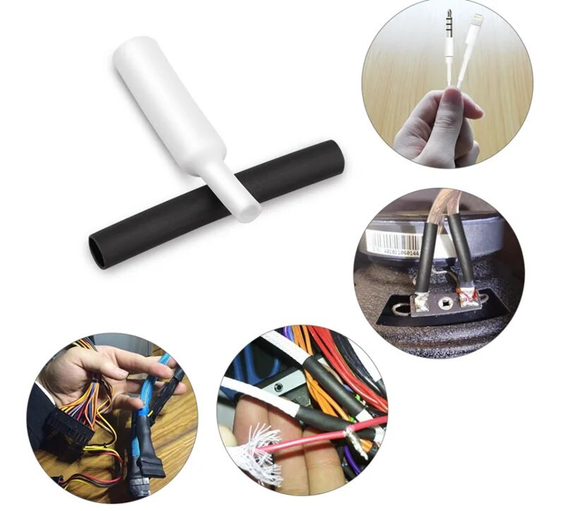 Komplet od 750/280/560 kom. Komplet termoskupljajuće cijevi Skupljanje Razni poliolefinski izolacijski omotač Komplet cijevi 2:1 Vodootporni omotač cijevi