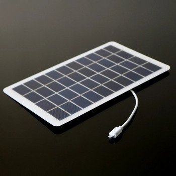 Соларен панел 5V Мини слънчева система Направи си сам за зарядни устройства за батерии за мобилни телефони Преносима слънчева клетка 4W 5W 7.5W