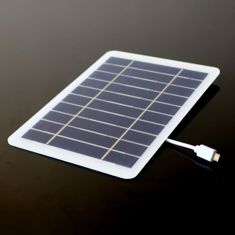 Päikesepaneel 5V minipäikesesüsteem DIY mobiiltelefonide akulaadijate jaoks Kaasaskantav päikesepatarei 4W 5W 7,5W