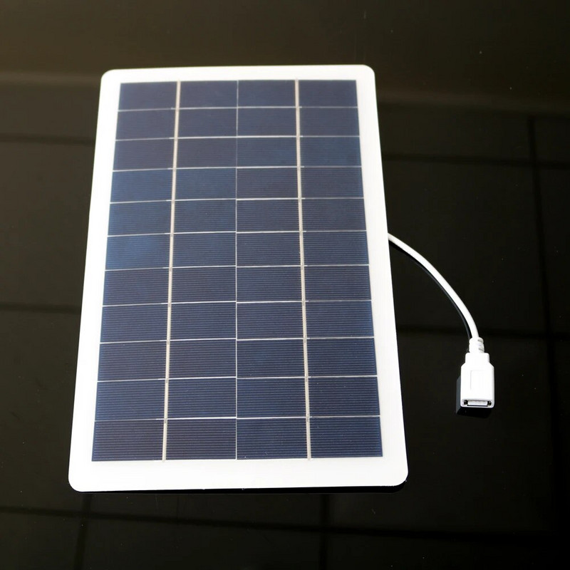 Päikesepaneel 5V minipäikesesüsteem DIY mobiiltelefonide akulaadijate jaoks Kaasaskantav päikesepatarei 4W 5W 7,5W