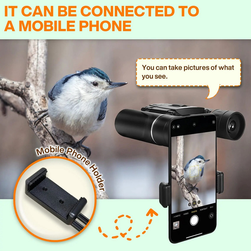 3000X22 50000m priartinantis BAK4 HD teleskopas Profesionalus galingas žiūronas ilgo nuotolio prizminis nešiojamas monokliukas stovyklavimui