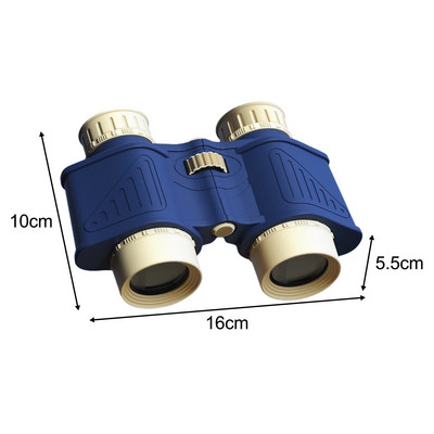 Binoclu junglă Lupă portabilă pentru copii Jucărie de mărire Telescop rezistent la șocuri pentru vânătoare Cadouri pentru drumeții de aniversare