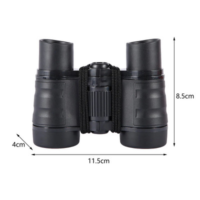 Binoclu junglă Lupă portabilă pentru copii Jucărie de mărire Telescop rezistent la șocuri pentru vânătoare Cadouri pentru drumeții de aniversare