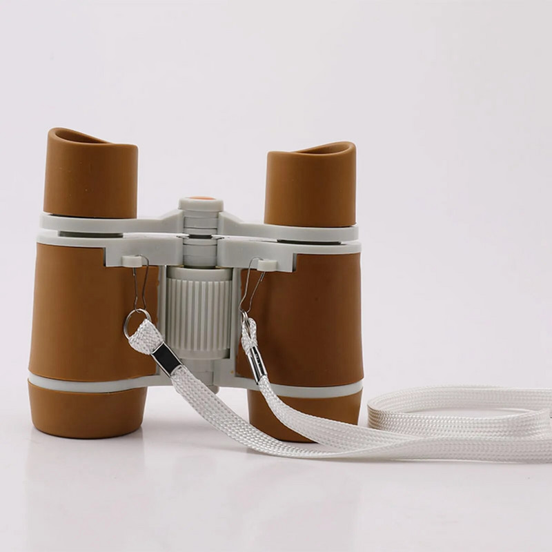 Binoclu junglă Lupă portabilă pentru copii Jucărie de mărire Telescop rezistent la șocuri pentru vânătoare Cadouri pentru drumeții de aniversare