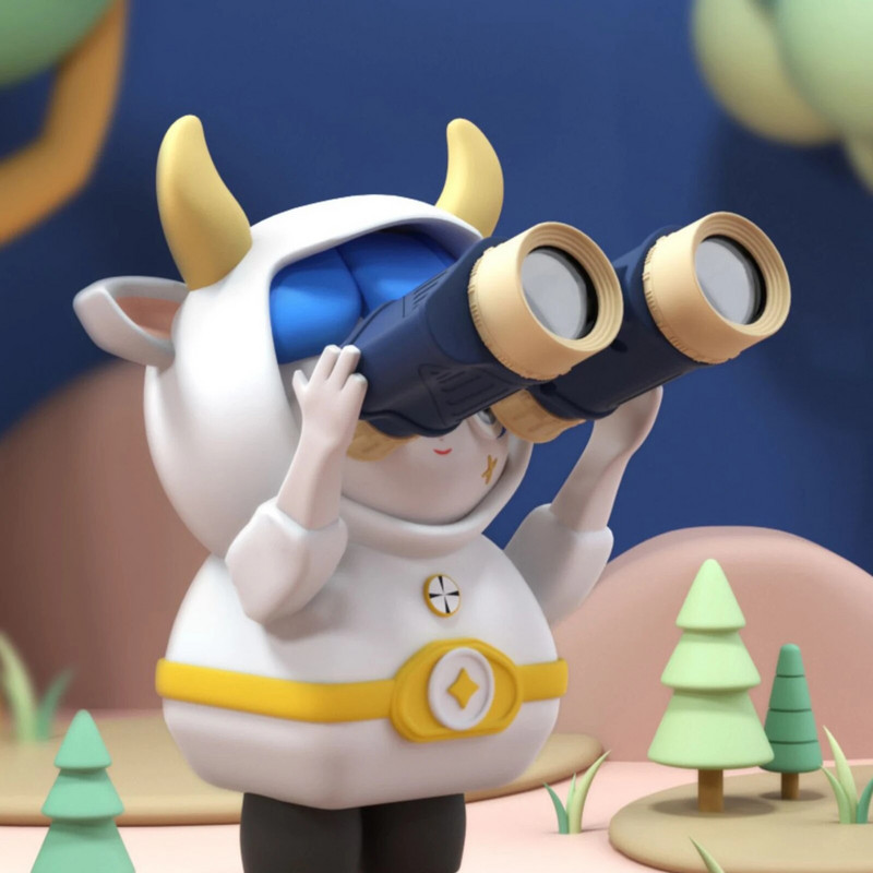 Binoclu junglă Lupă portabilă pentru copii Jucărie de mărire Telescop rezistent la șocuri pentru vânătoare Cadouri pentru drumeții de aniversare