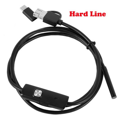 6LED USB Mini Cameră Endoscop 1/2/3.5/5/10m Cablu Dur flexibil Snake Boroscop Cameră de inspecție pentru Android Smartphone PC