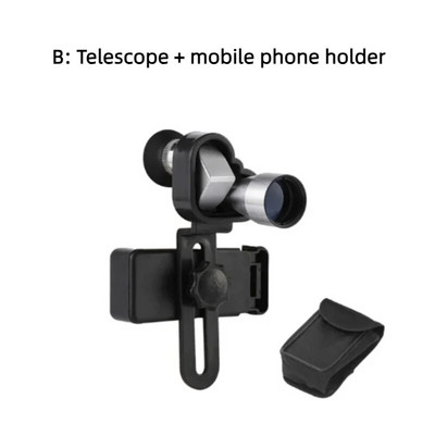 8x20 Mini džepni metalni kutni teleskop za vanjsko vodootporan prijenosni monokularni teleskop za putovanja i planinarenje