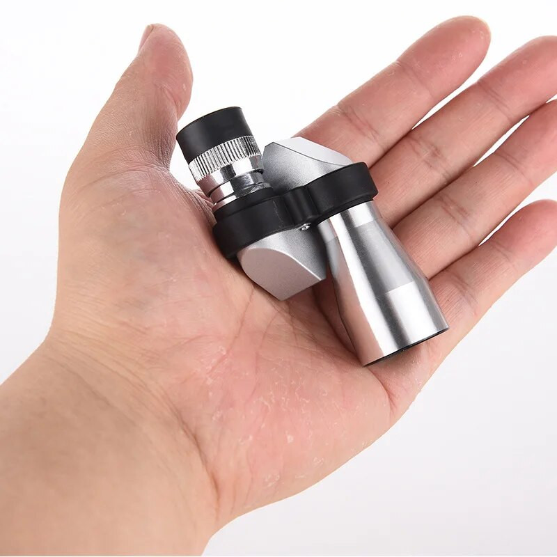 8x20 Mini džepni metalni kutni teleskop za vanjsko vodootporan prijenosni monokularni teleskop za putovanja i planinarenje