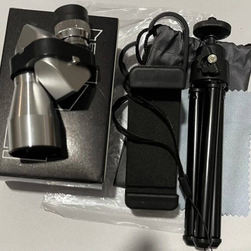 8x20 Mini džepni metalni kutni teleskop za vanjsko vodootporan prijenosni monokularni teleskop za putovanja i planinarenje