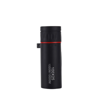 Telescop monocular 60X25/100X25 Mini acoperire optică portabilă Telescop de observare în aer liber, de înaltă definiție, cu mărire ridicată