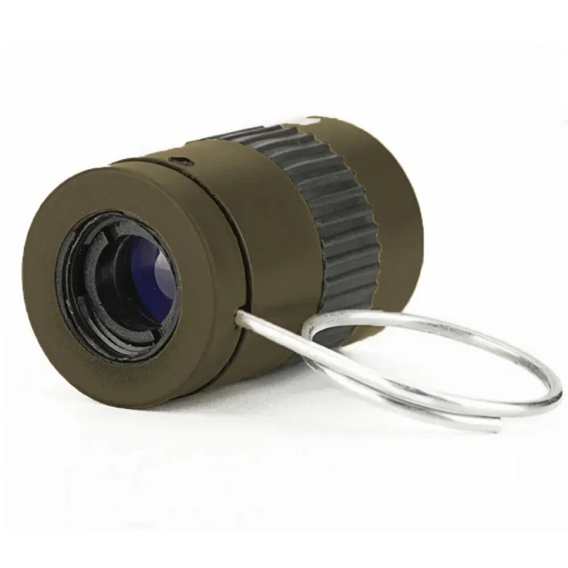 Taktički monokularni teleskop Najminijaturniji 2,5x17,5 mm Agent Ultra minijaturni ručni teleskop s kopčom za prste za lovni turizam