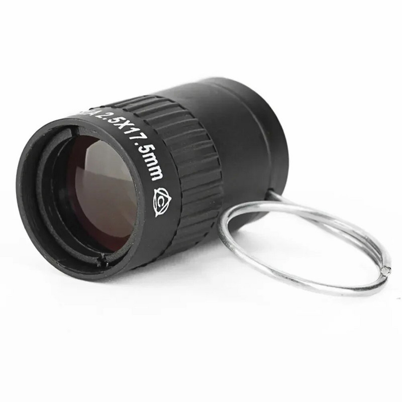 Taktički monokularni teleskop Najminijaturniji 2,5x17,5 mm Agent Ultra minijaturni ručni teleskop s kopčom za prste za lovni turizam