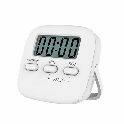 Ecran digital LCD Cronometru de bucătărie Alarma magnetică pentru gătit numărătoare inversă Cronometru de somn Temporizador Ceas Instrumente multifuncționale pentru acasă