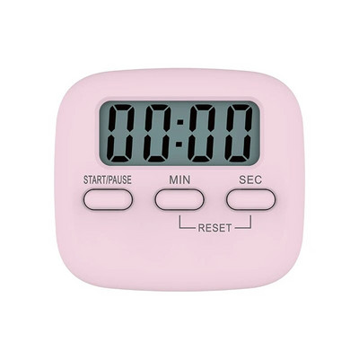 Ecran digital LCD Cronometru de bucătărie Alarma magnetică pentru gătit numărătoare inversă Cronometru de somn Temporizador Ceas Instrumente multifuncționale pentru acasă
