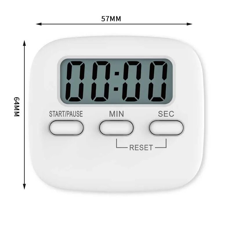 LCD skaitmeninis ekranas virtuvės laikmatis Magnetinis gaminimas atgalinis žadintuvas Miego chronometras Temporizador laikrodis namų daugiafunkciniai įrankiai