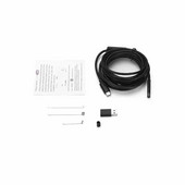 Endoscop USB, boroscop telefon OTG 3 în 1 de 5,5 mm cu lumină LED rezistent la apă F0T6