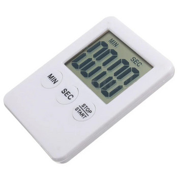 1 τεμ. Super Thin LCD Ψηφιακή Οθόνη Χρονόμετρο Κουζίνας Τετράγωνο Αντίστροφη μέτρηση Ξυπνητήρι Μαγνήτης Ρολόι ύπνου Χρονόμετρο Ρολόι Χρονόμετρο Εργαλείο κουζίνας