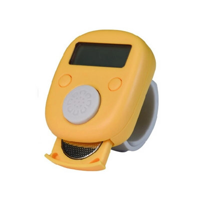 Numărătoare electronică pentru degete, resetare LCD cu 6 cifre Afișaj digital electronic Instrument de numărare a numărului pentru degete