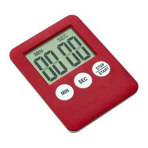 Nou 1 buc 7 culori super subțire LCD cu ecran digital temporizator de bucătărie pătrat de gătit numărătoare inversă ceas cu magnet cu alarmă