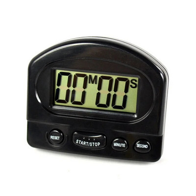 Magnet Digital Ouă Timp de gătit Cronometru Numărătoare inversă Mic Mini LCD Electronic Drăguț Bucătărie Alergare Exercițiu Ceas cu alarmă Negru Alb